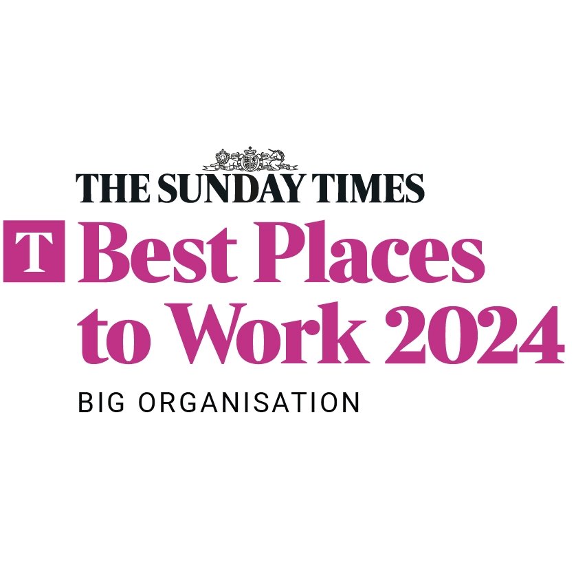 The Sunday Times Best Places to Work 2024 award winner